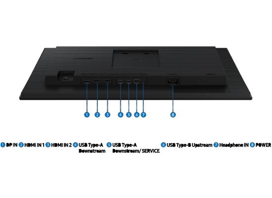Samsung S4 Essential (D402) 24" Full-HD, IPS Flat Monitor, 100Hz, 5MS (GTG) w/ Ergonomic Stand, Super Slim Design, Eye-Care Mode & Flicker Free