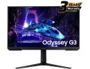 Samsung Odyssey G3 (DG302) 24" FHD 180Hz VA 1ms HDR10 sRGB 95% AMD FreeSync Premium - Flat Gaming Monitor w/ Ergonomic Stand 