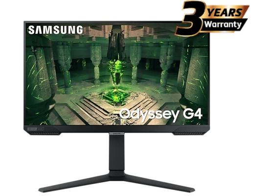 Samsung Odyssey G4 27" FHD Flat Monitor, IPS, 240Hz, 1ms(GTG), HDR10, 99% sRGB, G-Sync Compatible, UltraWide Game View ,w/ Ergonomic Stand