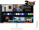 SAMSUNG M5 (BM501) 32" FHD HDR10 Smart Monitor 4ms (GTG),1B Colors & USB Ports - with Netflix, YouTube & Apple TV Streaming - White