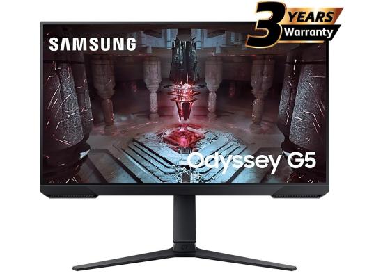 Samsung 27" G5 Odyssey (G51C) 165Hz 1Ms 2K (2560 x 1440) VA, HDR 10 , Flat Screen, FreeSync Premium Gaming Monitor w/ Adjustable Stand