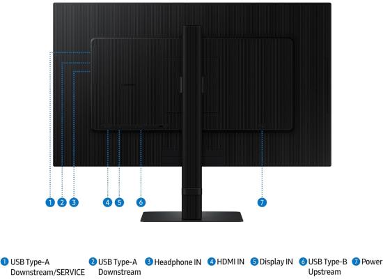 Samsung ViewFinity S6 (D606) 27" 2K QHD (2560 x 1440) Flat Business Monitor IPS, 100Hz, 5MS, 10 Bit, HDR10, sRGB 99%  w/ Ergonomic Stand & Ultrathin Bezel Display
