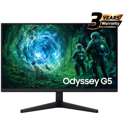 Samsung Odyssey G5 (2026) (FG532) 27" Flat Monitor IPS 2K (2560 x 1440) 200Hz 1ms(MPRT), HDR10, 72% NTSC 1976 Gamut , 8 Bit, AMD FreeSync Premium