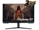 Samsung Odyssey G7 Smart Tizen (BG702) 32" RGB Flat Monitor IPS 4K UHD 144Hz 1ms(GTG), 10Bit, HDR10+, 90% DCI Coverage, HDMI 2.1, G-Sync Compatible w/ Ergonomic Stand  & Speakers