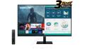 SAMSUNG M7 (AM700) 32" 4K UHD HDR10+ Smart Monitor w/ Speakers, USB-Type C- with Netflix, YouTube, HBO, Prime Video and Apple TV Streaming , Black