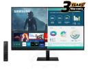 SAMSUNG M7 (AM700) 32" 4K UHD HDR10+ Smart Monitor w/ Speakers, USB-Type C- with Netflix, YouTube, HBO, Prime Video and Apple TV Streaming , Black