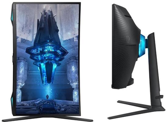 Samsung Odyssey Neo G7 32" 4K UHD Curved HDMI 2.1 Monitor, VA Quantum Matrix Mini-Led, 165Hz, 1ms(GTG), HDR 2000, 99% sRGB, FreeSync w/ Core Sync & Ergonomic Stand