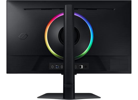 Samsung Odyssey G7 (2025) Smart Tizen (DG702) 27" Flat Monitor Fast IPS 4K UHD 144Hz 1ms(GTG), 10Bit, HDR10+, 99% sRGB, HDMI 2.1, FreeSync Premium w/ NQM AI Processor, New Design, Core Sync, Ergonomic Stand & Speakers