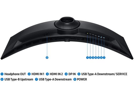 Samsung Odyssey G9 (2025) 49" DQHD Curved Gaming Monitor, VA, 144Hz, 1ms(GTG), VESA HDR 600, 92% DCI Coverage,10Bit, FreeSync Premium Pro, w/ HDMI 2.1 & Ergonomic Stand
