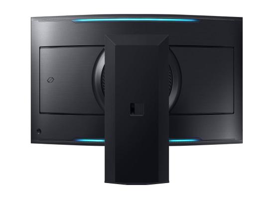 Samsung Odyssey ARK Smart 55" 4K UHD Curved Quantum Matrix Mini-Led, 165Hz 1ms(GTG), HDR 2000, 95% DCI Coverage PRO Colors, FreeSync Premium Pro, w/ Dolby Atmos Speakers & HAS Stand