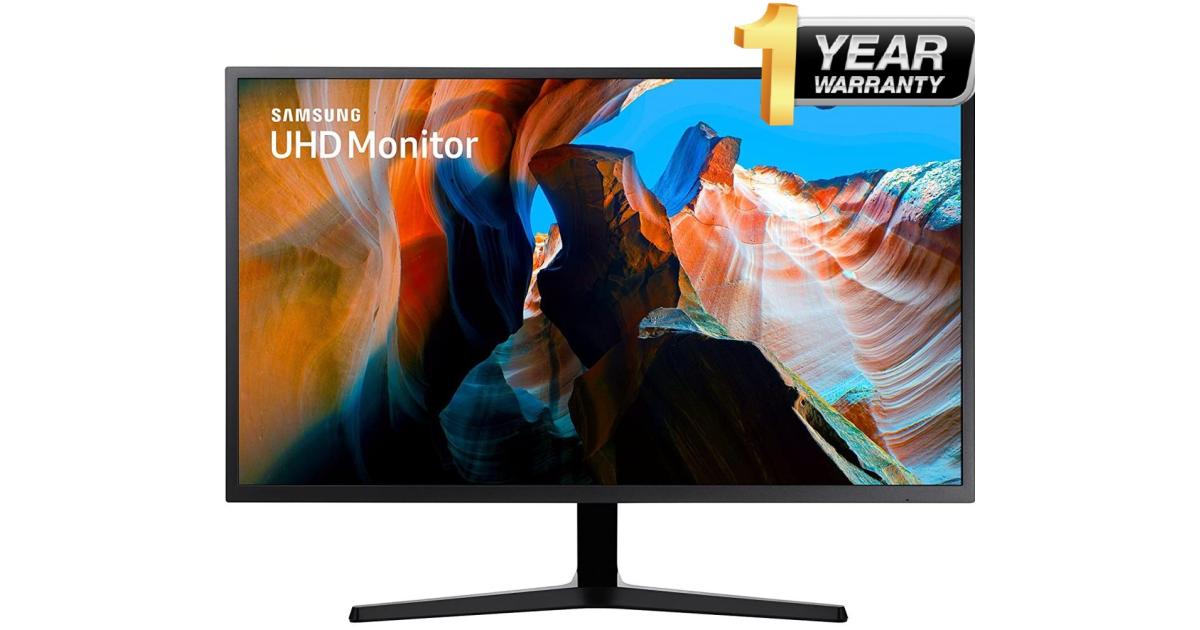 Samsung (U32J590) 32" 4K UHD VA Flat , 60HZ, 4ms (GTG),10Bit, HDR10 ...