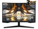 Samsung Odyssey G5 27" 165Hz 1Ms 2K (2560 x 1440) VA,HDR10, 1000R Curved FreeSync Premium-Black-Gaming Monitor (2022 Edition)
