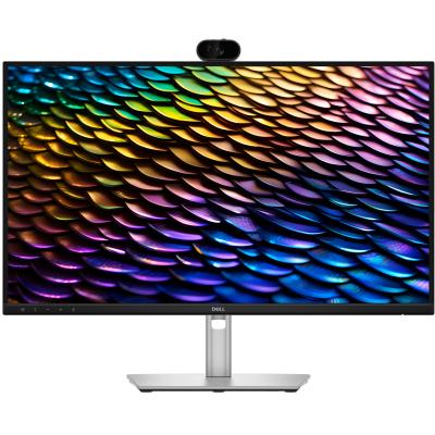 Dell Pro P 27 USB-C Hub Conferencing Monitor (P2726DEB) 27" 2K QHD (2560 x 1440) IPS @100HZ, 99% sRGB, Ultrathin Bezel Display, Adjustable Stand, DP, HDMI, Type-C 90W, Adjustable Stand w/ Integrated Webcam ,Mic, Speakers & KVM Switch