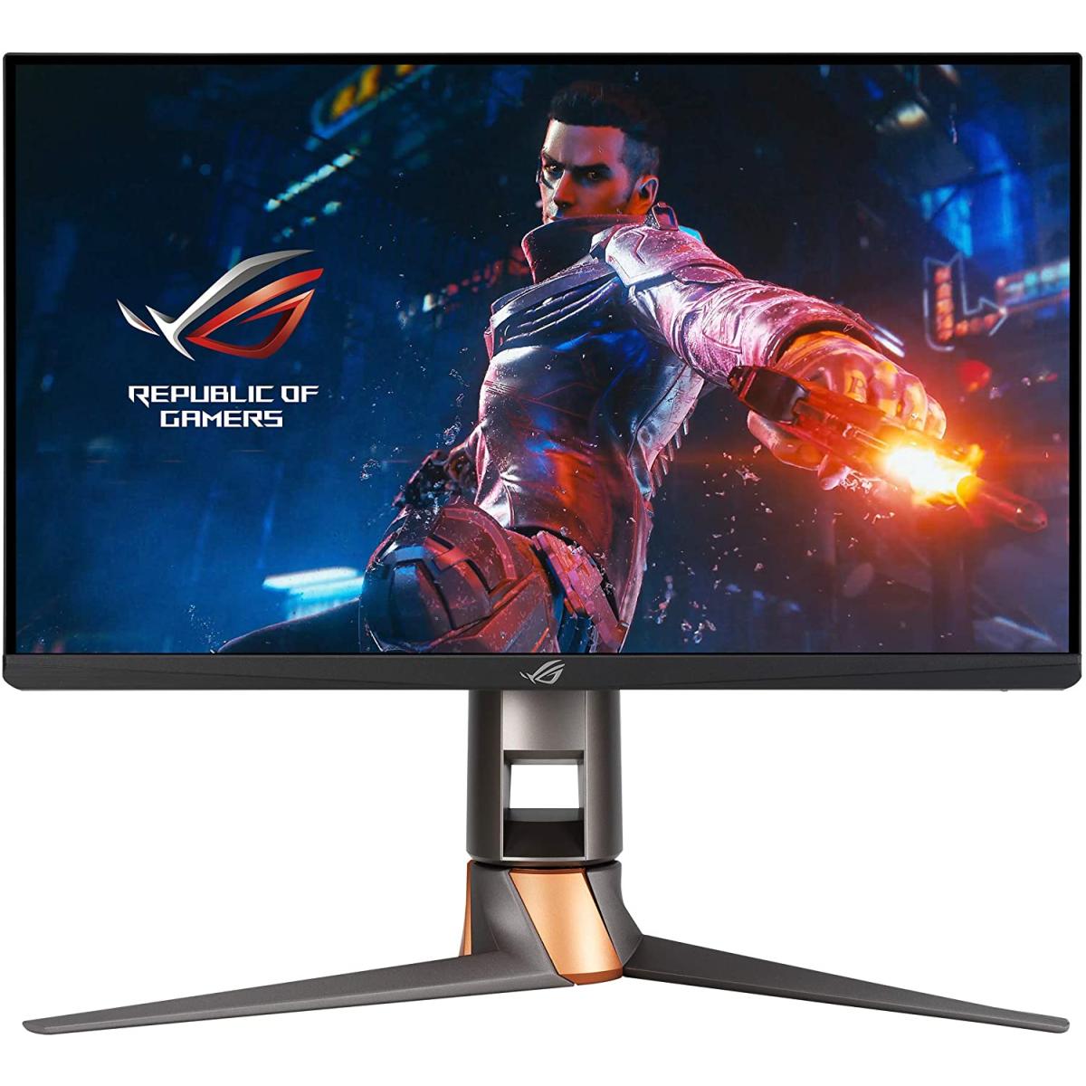 Asus Rog Swift PG259QN 24.5" FHD (1920x1080) IPS 1ms (GtG),360Hz NVIDIA® G-SYNC® Processor ULMB,HDR10 Aura Sync Adjustable Stand-eSports Monitor