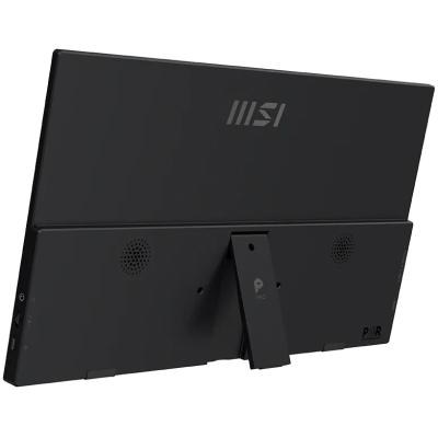MSI PRO MP165 E6 15.6” 1920 x 1080 (FHD) IPS 60Hz 4ms (GtG) 8 bits, Portable Monitor, Slim & Light Extender Screen, Hdmi & Type-C cable, VESA Mount Support w/ Built-in Speakers