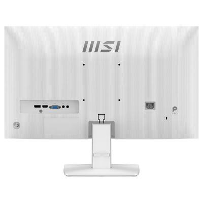 MSI PRO MP251W E2 25" 1080p FHD Flat Monitor (White) IPS, 120Hz, 1ms, 99% sRGB, HDR Ready, Adaptive-Sync w/ Speakers