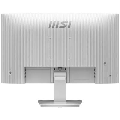 MSI PRO MP273W E14A 27" FHD 1080p Flat Monitor (White) IPS, 144Hz, 1ms (MPRT), 102% sRGB, HDR Ready w/ Speakers, Compatible With PC, Mac, PS5™, PS4™, Xbox, Mobile,