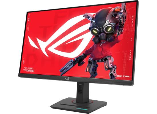 ASUS ROG STRIX (XG27ACG) 27" Flat Gaming Monitor Fast IPS 2K (2560 x 1440) 180Hz 1ms(GTG), HDR10, DCI-P3 95% & sRGB 125%, USB Type-C (DP Alt mode), G-Sync Compatible w/ Aura Syn & Ergonomic Stand