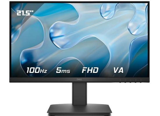 Dell SE2225HM Flat Monitor 22" FHD VA @100HZ, Wide viewing Angle, Ultra-Thin Bezels Display w/ HDMI, VGA - Black