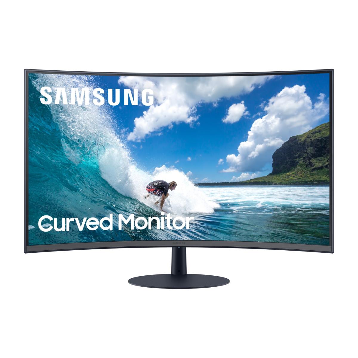 Samsung C24T550 24" 75Hz 1000R Curved FHD FreeSync Gaming Monitor