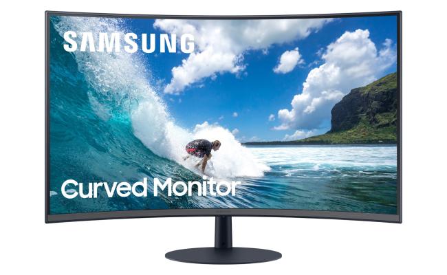 Samsung  C24T550 24" 75Hz  1000R Curved  FHD FreeSync Gaming Monitor