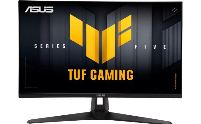 ASUS TUF Gaming VG27AQM5A Gaming Monitor 27" QHD(2560x1440), 300Hz, Fast IPS, ELMB Sync, 0.3ms (GTG) 95% DCI-P3, HDR10, Display Widget Center w/ Speakers