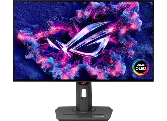 ASUS ROG Strix OLED (XG27AQDMG ) 27" Flat Gaming Monitor WOLED 2K (2560 x 1440) 240Hz 0.03ms(GTG), HDR10, DCI-P3 99% & sRGB 135%, 10Bit, G-Sync Compatible w/ Ergonomic Stand 