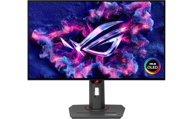 ASUS ROG Strix OLED (XG27AQDMG ) 27" Flat Gaming Monitor WOLED 2K (2560 x 1440) 240Hz 0.03ms(GTG), HDR10, DCI-P3 99% & sRGB 135%, 10Bit, G-Sync Compatible w/ Ergonomic Stand