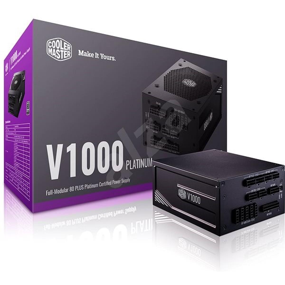 Cooler Master V1000 PLATINUM 1000w FULL-MODULAR 80 PLUS Power Supply
