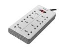 Huntkey SZA801-3 Power Strip Surge w/ 8 Universal AC Sockets (3M)