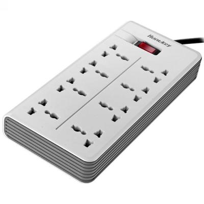 Huntkey SZA801-3 Power Strip Surge w/ 8 Universal AC Sockets (3M)