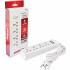 Huntkey SZM401 Power Strip Surge w/ 4 Universal AC Sockets (1.5M)