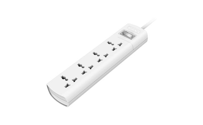 Huntkey SZM401 Power Strip Surge w/ 4 Universal AC Sockets (1.5M)