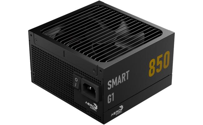 AeroCool SMART G1 850W 80 Plus Gold Fix Cable (Non-Modular) ATX 3.1 (PCIe 5.1) High-performance Power Supply w/ Low-Profile Fan Curve