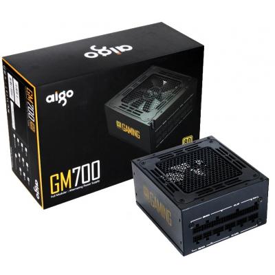 Aigo GM700, 700W, 80 Plus Gold, Fully Modular ATX Power Supply, 14cm Hydraulic Bearing PWM Fan