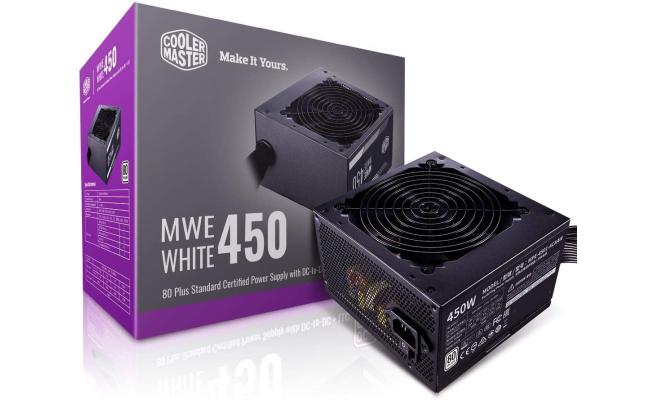Cooler Master MWE 450 450w 80 PLUS White MasterWatt Lite Power Supply
