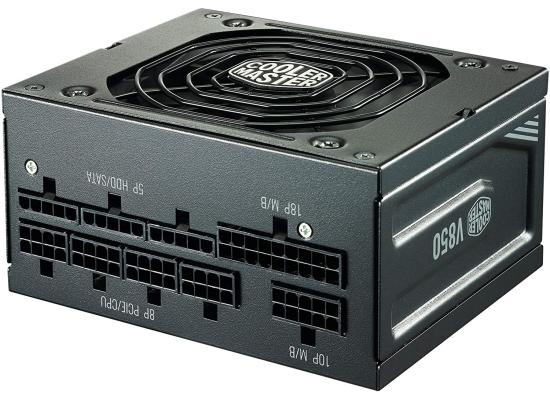 Cooler Master V850 SFX Gold Full Modular Power Supply, 850W, 80+ Gold Efficiency, ATX Bracket Included, Quiet FDB Fan, SFX Form Factor