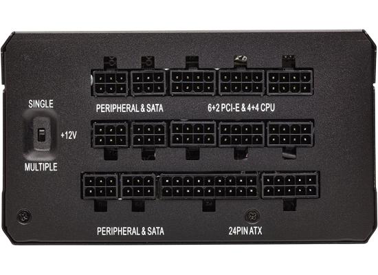 Corsair HX1200, 1200W, ATX Fully Modular Power Supply, 80+ Platinum Certified w/ 135mm FDB fan with Zero RPM mode