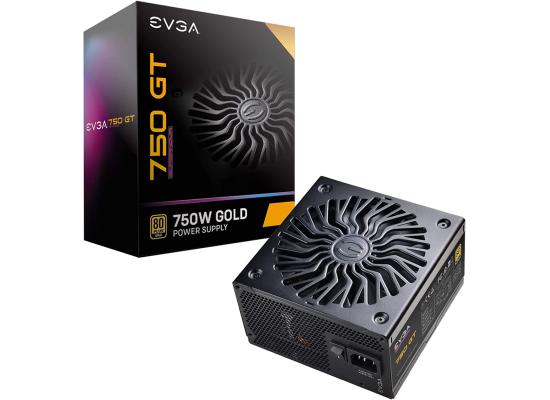 EVGA SuperNOVA 750 GT, 80 Plus Gold 750W, Fully Modular, Auto Eco Mode with FDB Fan, Includes Power ON Self Tester, Power Supply 