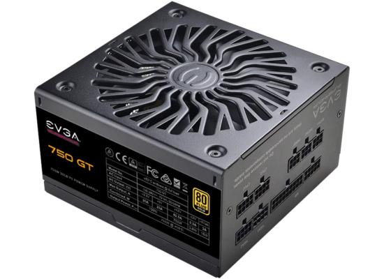 EVGA SuperNOVA 750 GT, 80 Plus Gold 750W, Fully Modular, Auto Eco Mode with FDB Fan, Includes Power ON Self Tester, Power Supply