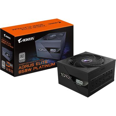AORUS ELITE P850W 80+ Platinum (ATX 3.0) 850W 80 Plus Platinum Fully Modular Power Supply w/ (12VHPWR) PCIE 5.0 Connector