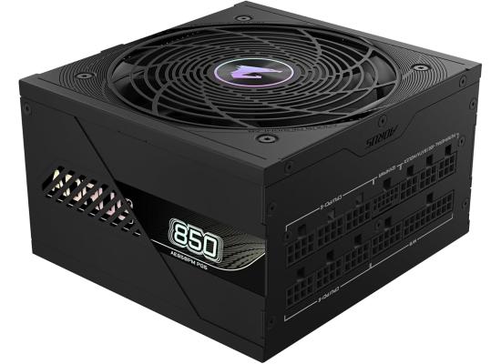 AORUS ELITE P850W 80+ Platinum (ATX 3.0) 850W 80 Plus Platinum Fully Modular Power Supply w/ (12VHPWR) PCIE 5.0 Connector