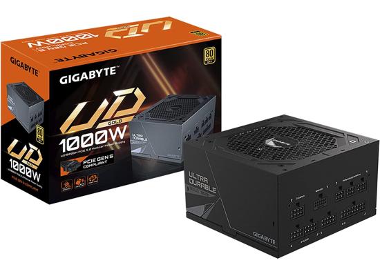 GIGABYTE UD1000GM PG5 1000W PCIE 5.0 (12VHPWR) 80 Plus Gold Full Modular Power Supply