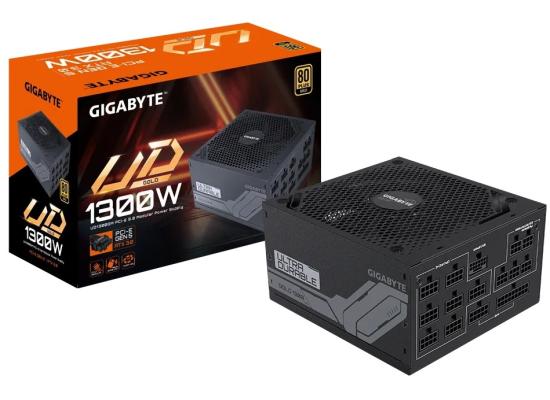 GIGABYTE UD1300GM PG5 1300W (ATX 3.0) PCIE 5.0 (12VHPWR) 80 Plus Gold Full Modular Power Supply