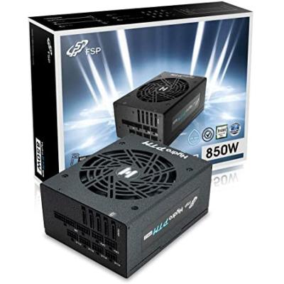 FSP Hydro PTM PRO 850W 80+ Platinum High Efficiency & Powerful Fully Modular Power Supply w/ Quiet & Durable Fan
