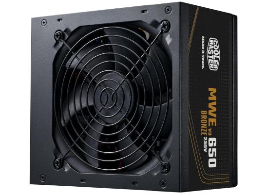 Cooler Master MWE Bronze 650 V3 (ATX 3.1) 650W 80 Plus Bronze Power Supply w/ Quiet HDB fan