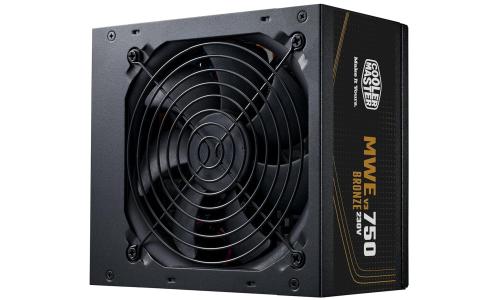 Cooler Master MWE Bronze 750 V3 230V (ATX 3.1) 750W 80 Plus Bronze Power Supply w/ Quiet HDB fan