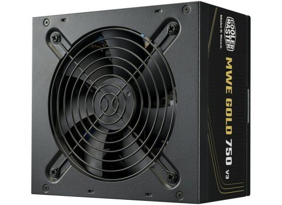Cooler Master MWE GOLD 750 V3 (ATX 3.1) 850W 80 Plus Gold Non-Modular Power Supply w/ (12V-2x6) PCIE 5.1 Connector