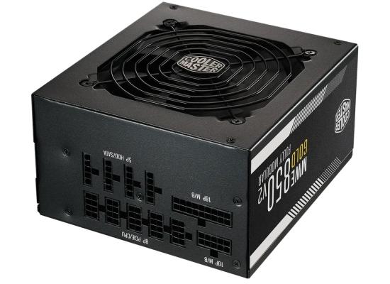 Cooler Master MWE GOLD 850 V2 (ATX 3.0) 850W 80 Plus Gold Fully Modular Power Supply w/ (12VHPWR) PCIE 5.0 Connector