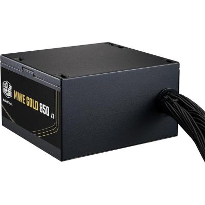 Cooler Master MWE GOLD 850 V3 (ATX 3.1) 850W 80 Plus Gold Non-Modular Power Supply w/ (12V-2x6) PCIE 5.1 Connector